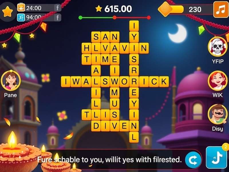 Urdu Crossword Clash Diwali event
